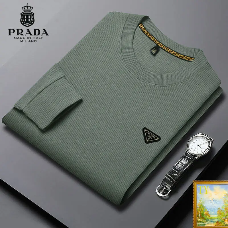 prada sweatshirt manches longues pour homme s_124b697